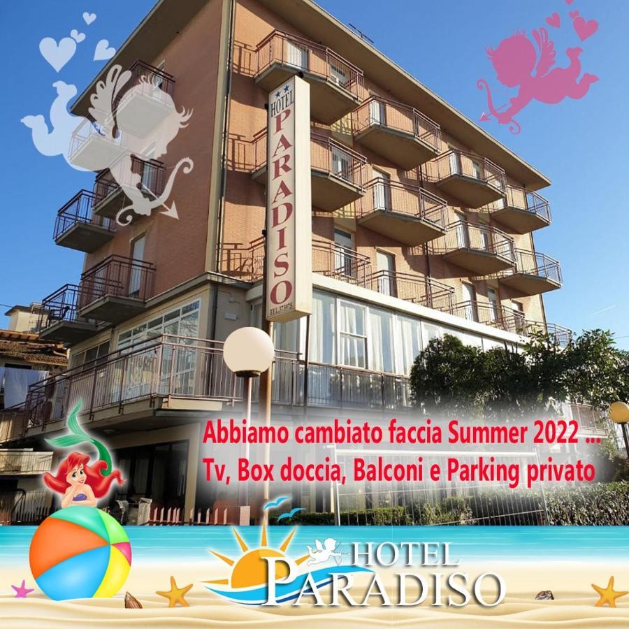 Hotel Paradiso Rimini Exterior foto